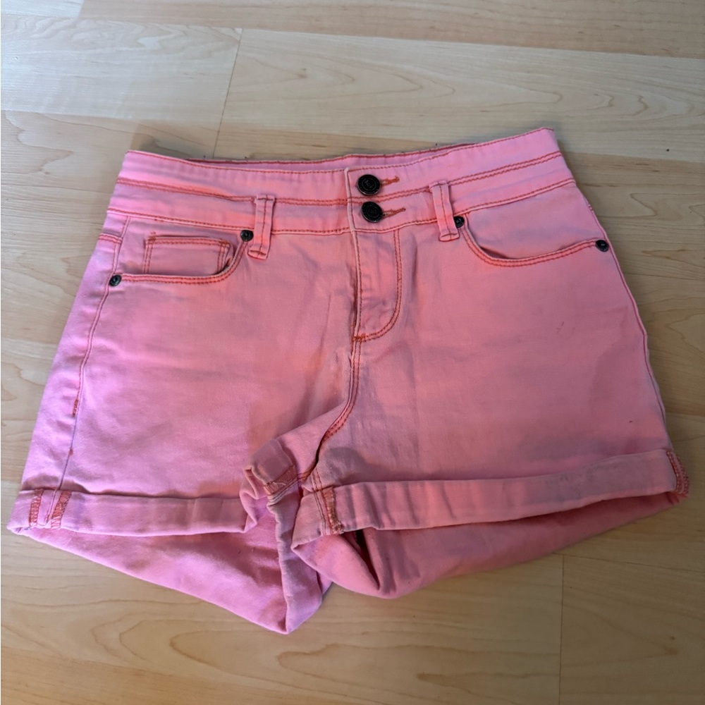 LEI Pink Jean Shorts for Women